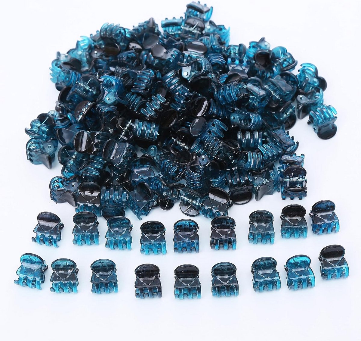 50 stuks Mini Haarspeldjes Set - Kleine Antislip Haarclips - Multicolor Accessoires