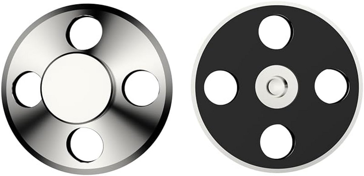 Stabilisator voor LP Vinyl Platen - Metaal voor Betere Geluidskwaliteit