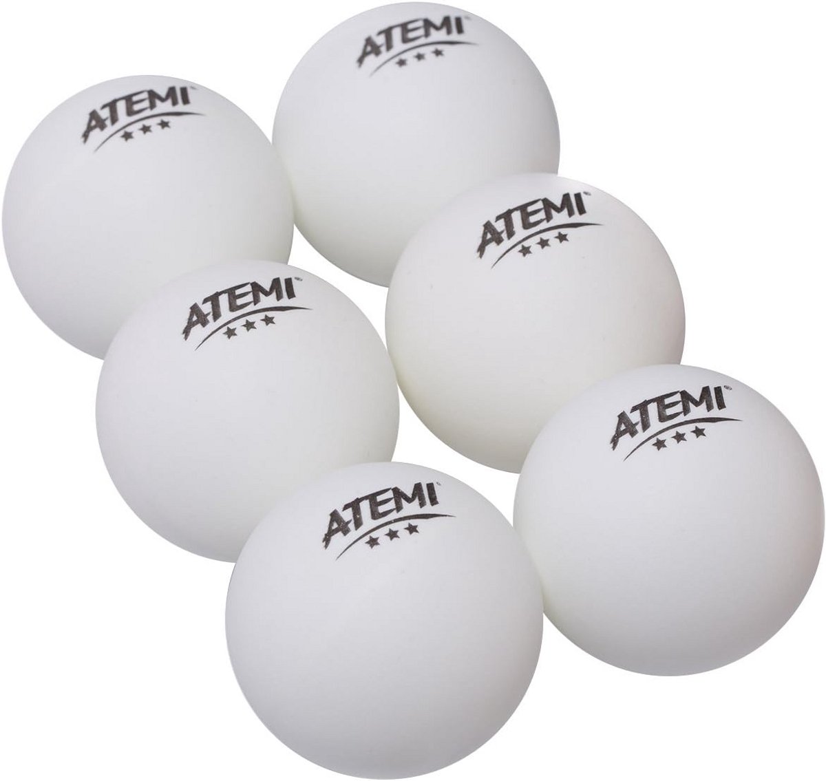 Tafeltennisballen Wit M 40 mm 6 Stuks