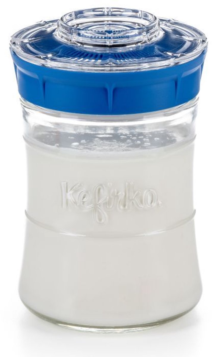Kefirko Melk-water kefir maker 900ml blauw 1 Stuks