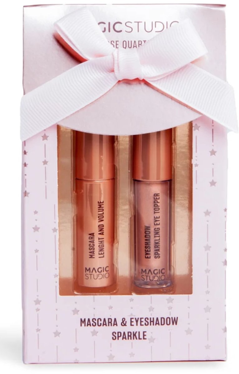 MAGIC STUDIO Rozenkwarts Duo mascara & vloeibare schaduw - Mascara en oogschaduw - Waterproof, langhoudend