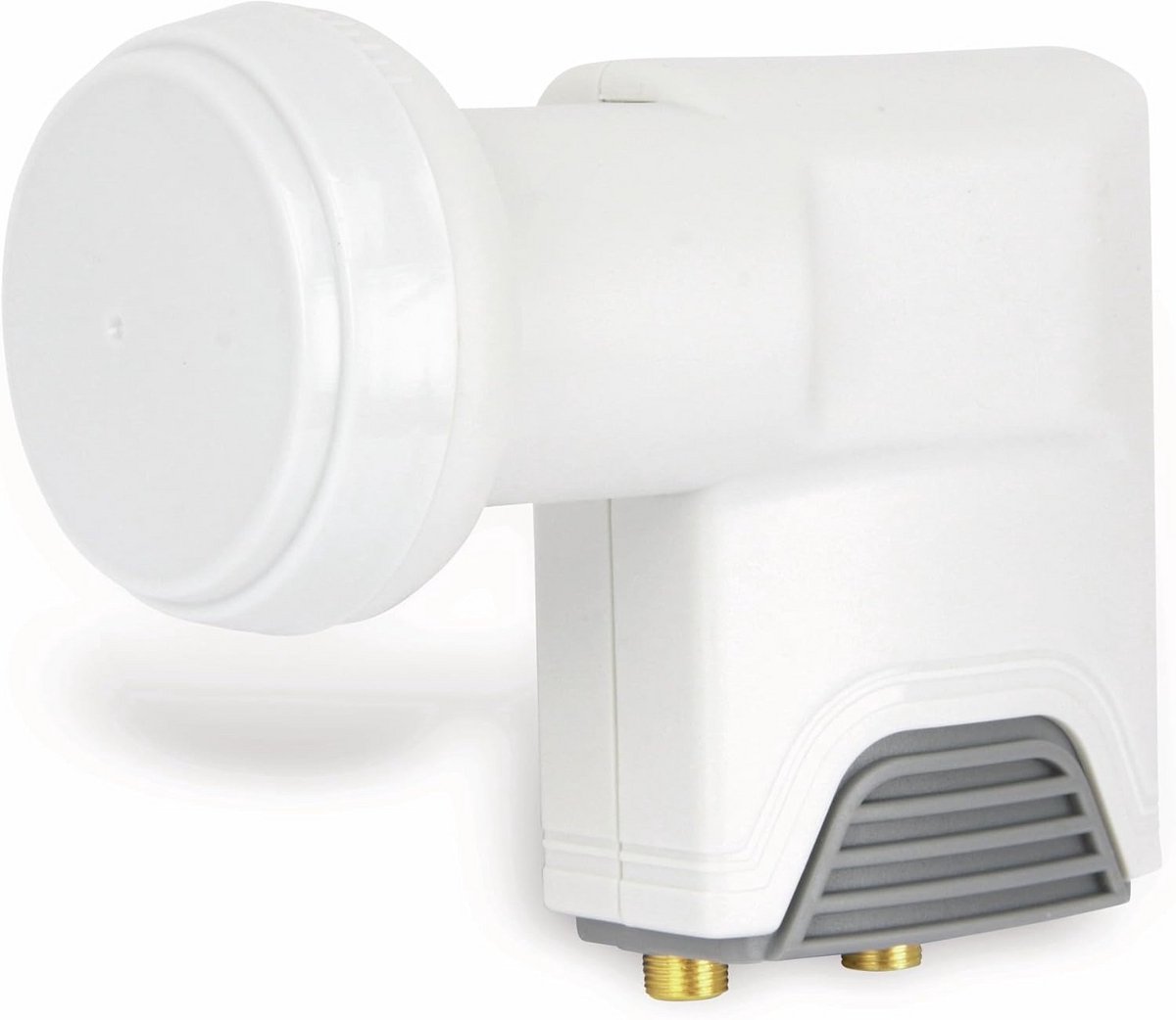 Universele Quad LNB voor digitale satellietontvangst - 4 Deelnemers, Weerbestendig, UHD 8K, F-bus, SAT DVB-S2