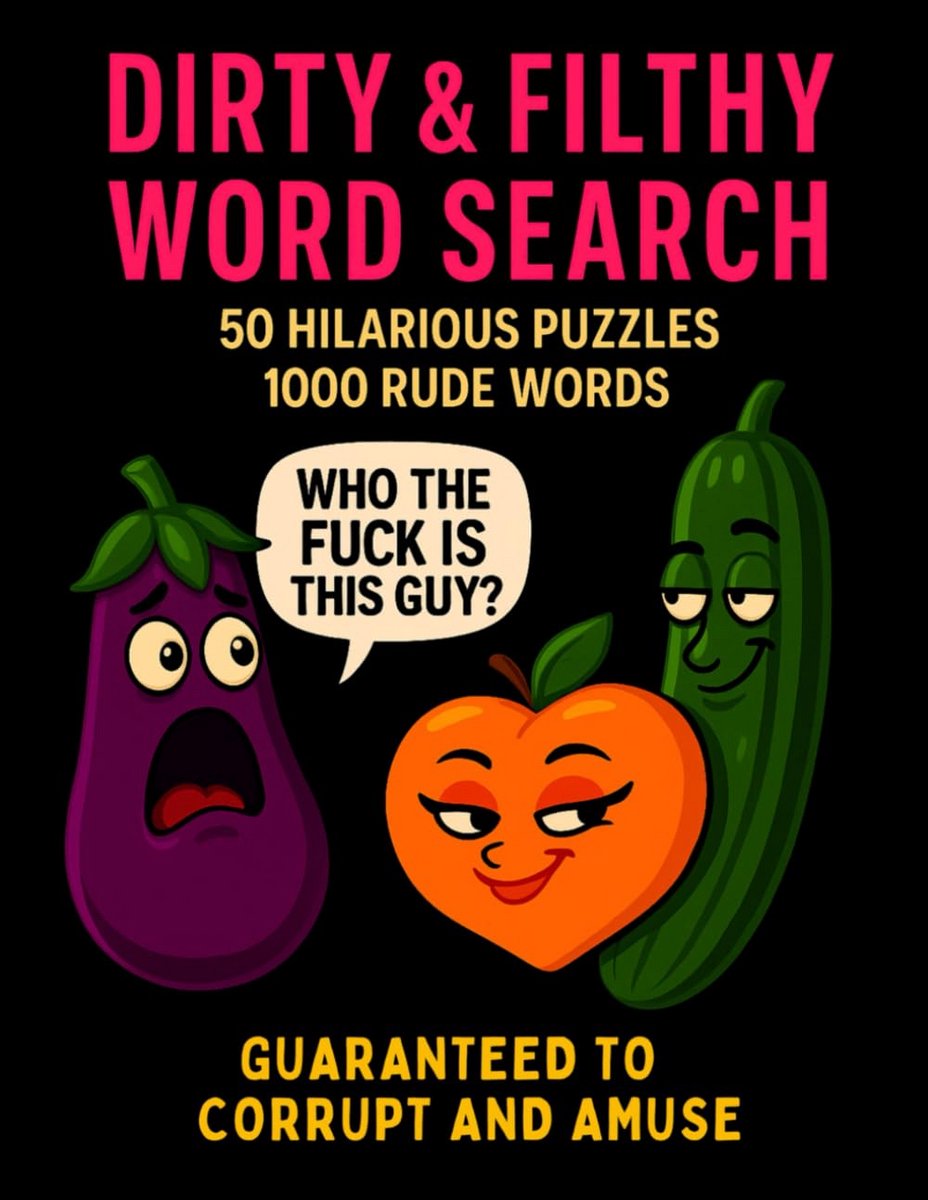 Wachtwoord Zoekpuzzel Boek voor Volwassenen - Vulgair, Grappig en Grof Cadeau