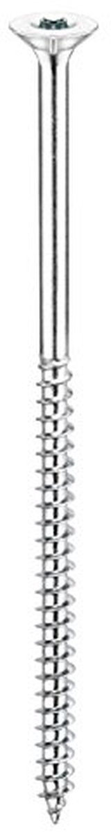 Universele schroeven 6 x 120 mm - 1 kg bulk verpakking - torx-kop - gedeeltelijk draad - blauw verzinkt