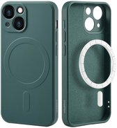 imoshion Hoesje - Geschikt voor Apple iPhone 13 Mini - Color Backcover geschikt voor MagSafe - Donkergroen