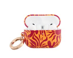 Selencia Case - Hoesje geschikt voor AirPods Pro 3 - Tropical Vibes Apricot