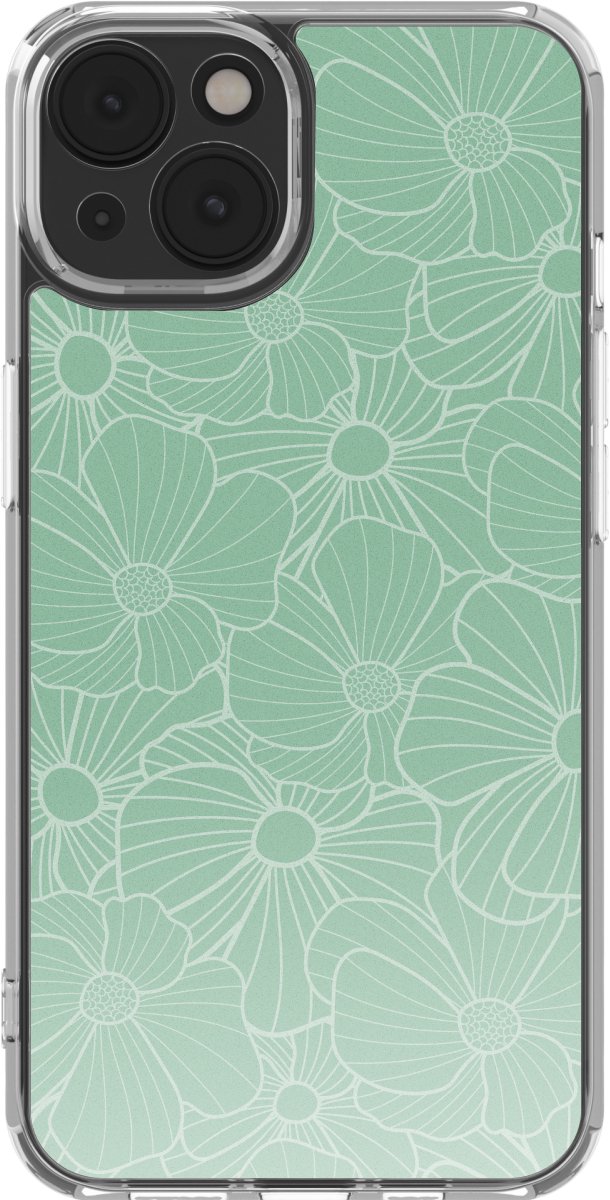 imoshion Hoesje - Geschikt voor Apple iPhone 14 - Design hoesje - Botanica