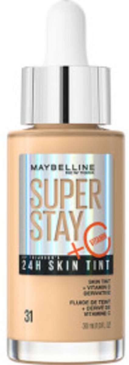 Maybelline - SuperStay 24H Skin Tint Foundation 34 - 2 x 30 ml - Voordeelverpakking
