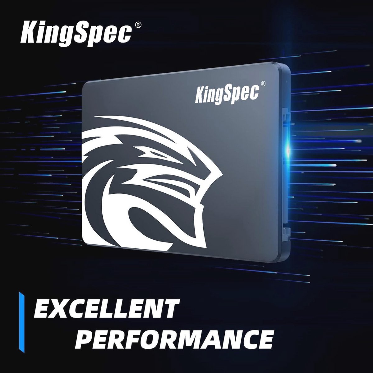 128GB 2,5” SATA SSD harde schijf - Interne SATA 3 SSD met 3D NAND Flash voor desktop/laptop