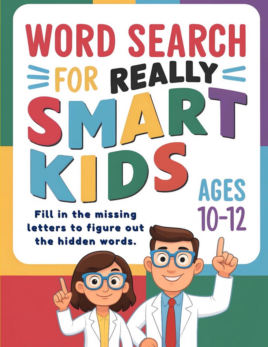 Zoek de Letter Puzzelboek voor Slimme Kinderen 10-12 Jaar: 100 Thema Puzzels voor Spelling & Woordenschat