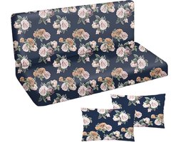 Waterproof Garden Swing Hammock Bench Cushion 150x50x50 for Outdoor Patio