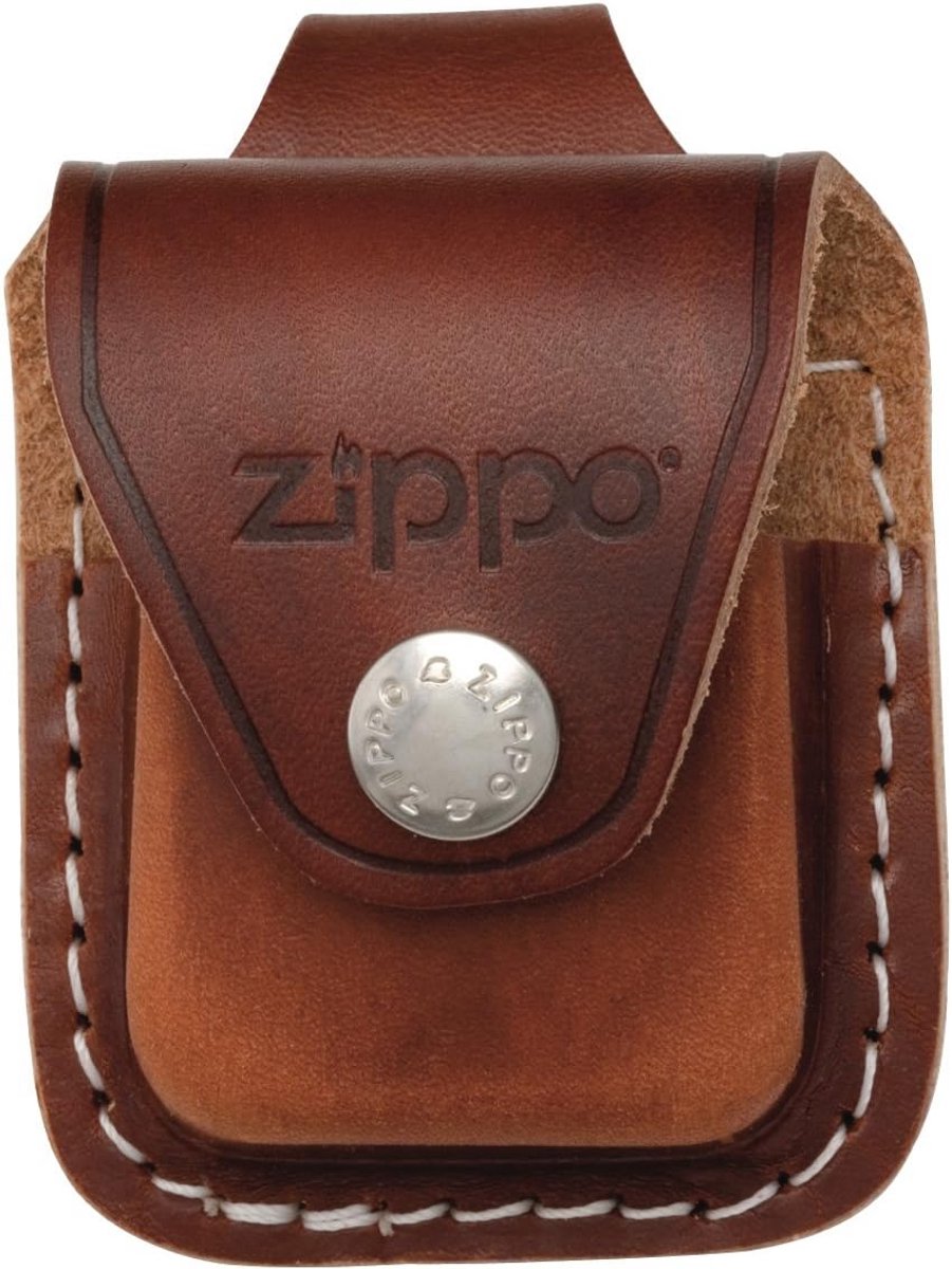 Leren tas bruin met lus