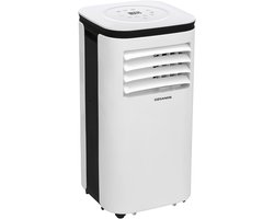OZEANOS OT-AC-9000 Mobiele AC airconditioner met koelvermogen tot 9000 BTU/h, stille werking onder 65 dB, timer- en slaapfunctie, koelventilator- en ontvochtigingsmodus voor ruimtes tot 90 m3
