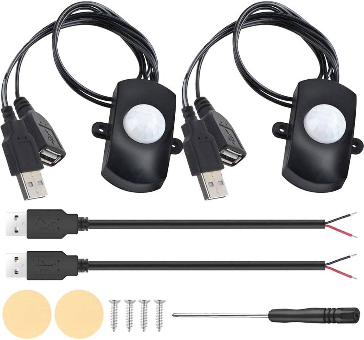 Mini PIR Bewegingssensorschakelaar DC 12V naar 30V 3A - LED Controller voor Wandlampen