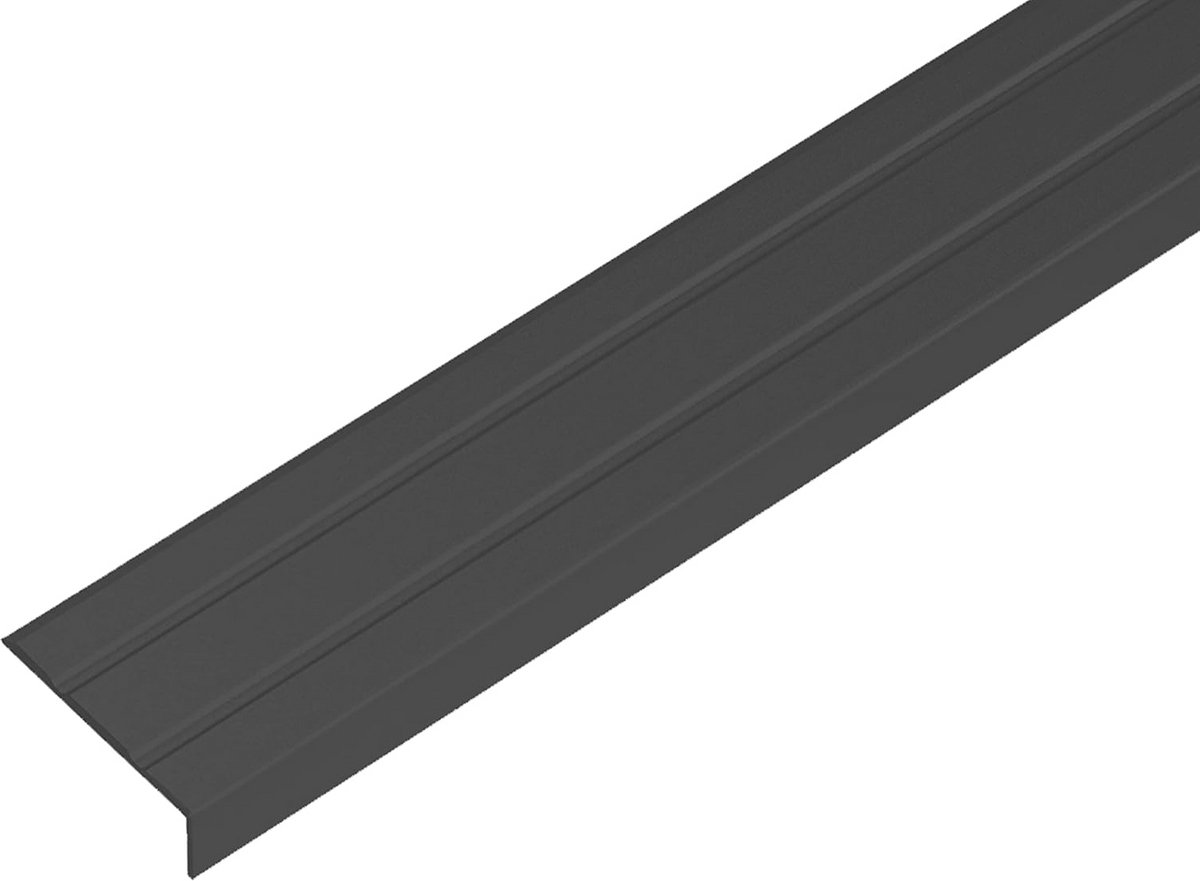 Aluminium Hoekprofiel 24 x 10 mm - Zelfklevend en Duurzaam voor Trapranden en Drempels