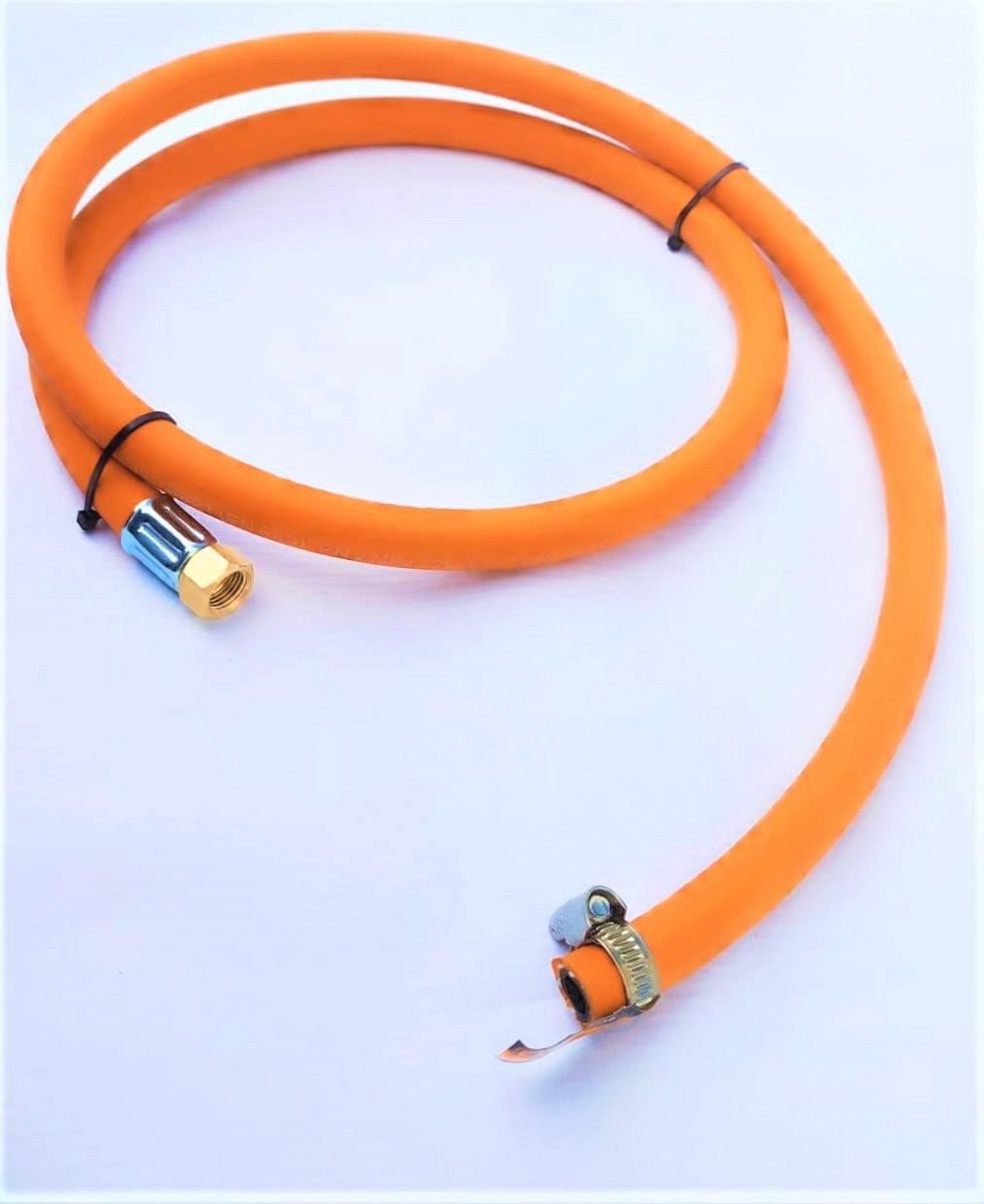 Gasslang Propaanbutaan 150 cm 9 mm 20 bar Voor Camping en Gasgrill