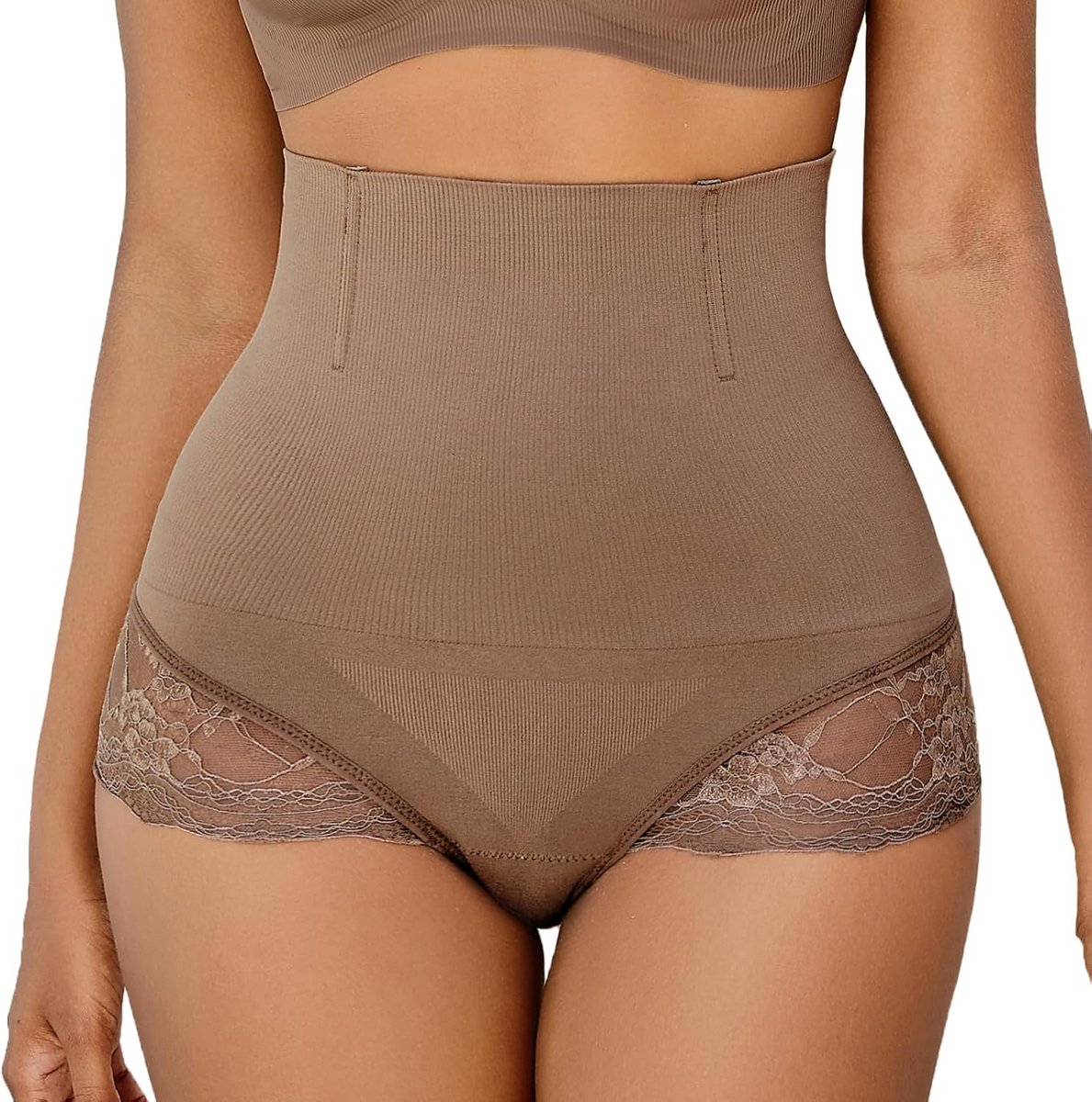 Shapewear Slip Hoge Taille Buikcontrole String Naadloos Vormend Ondergoed voor Dames