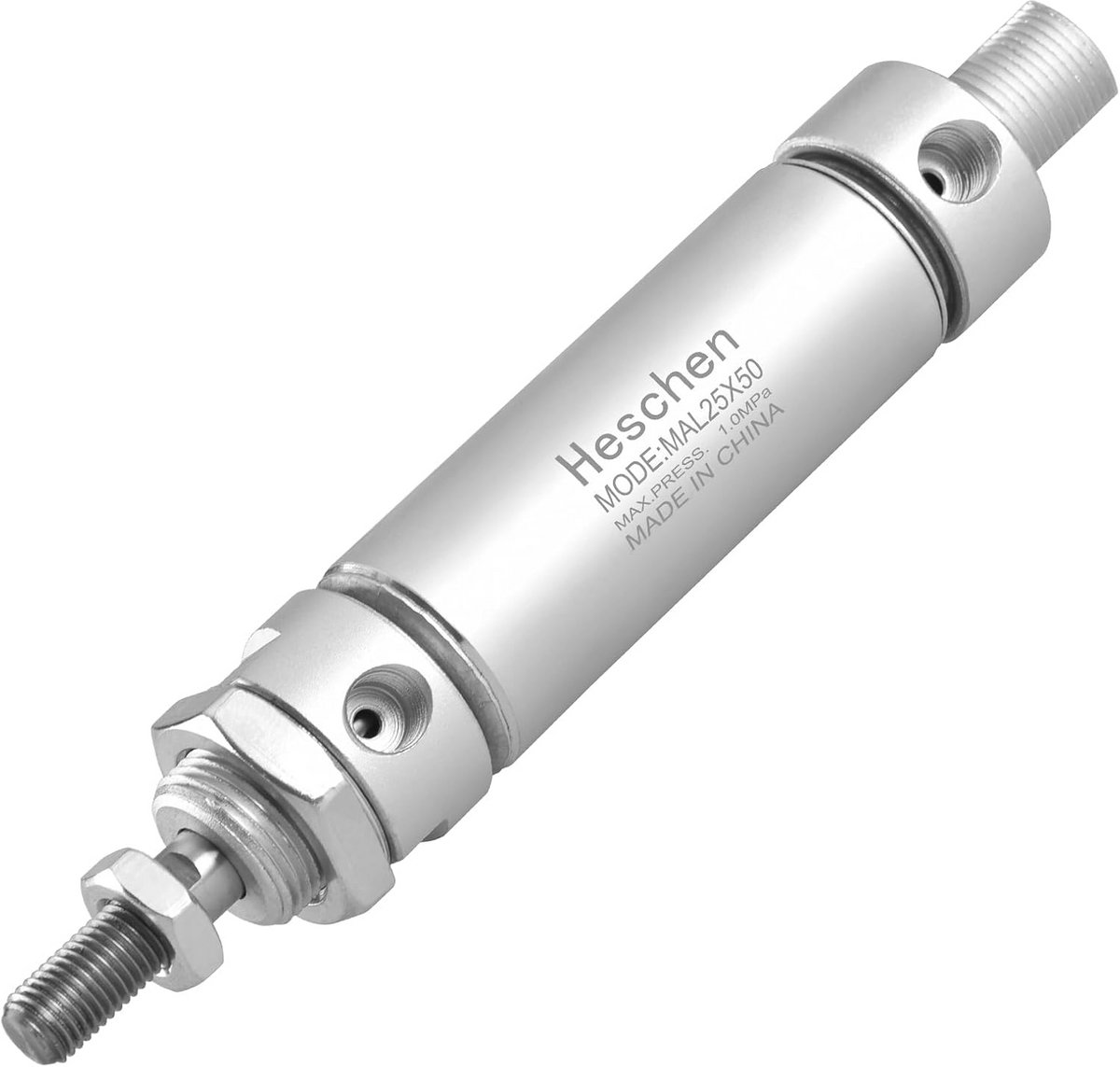 Pneumatische slanke Air Cilinder 25mm Bore 50mm Stroke Double Acting