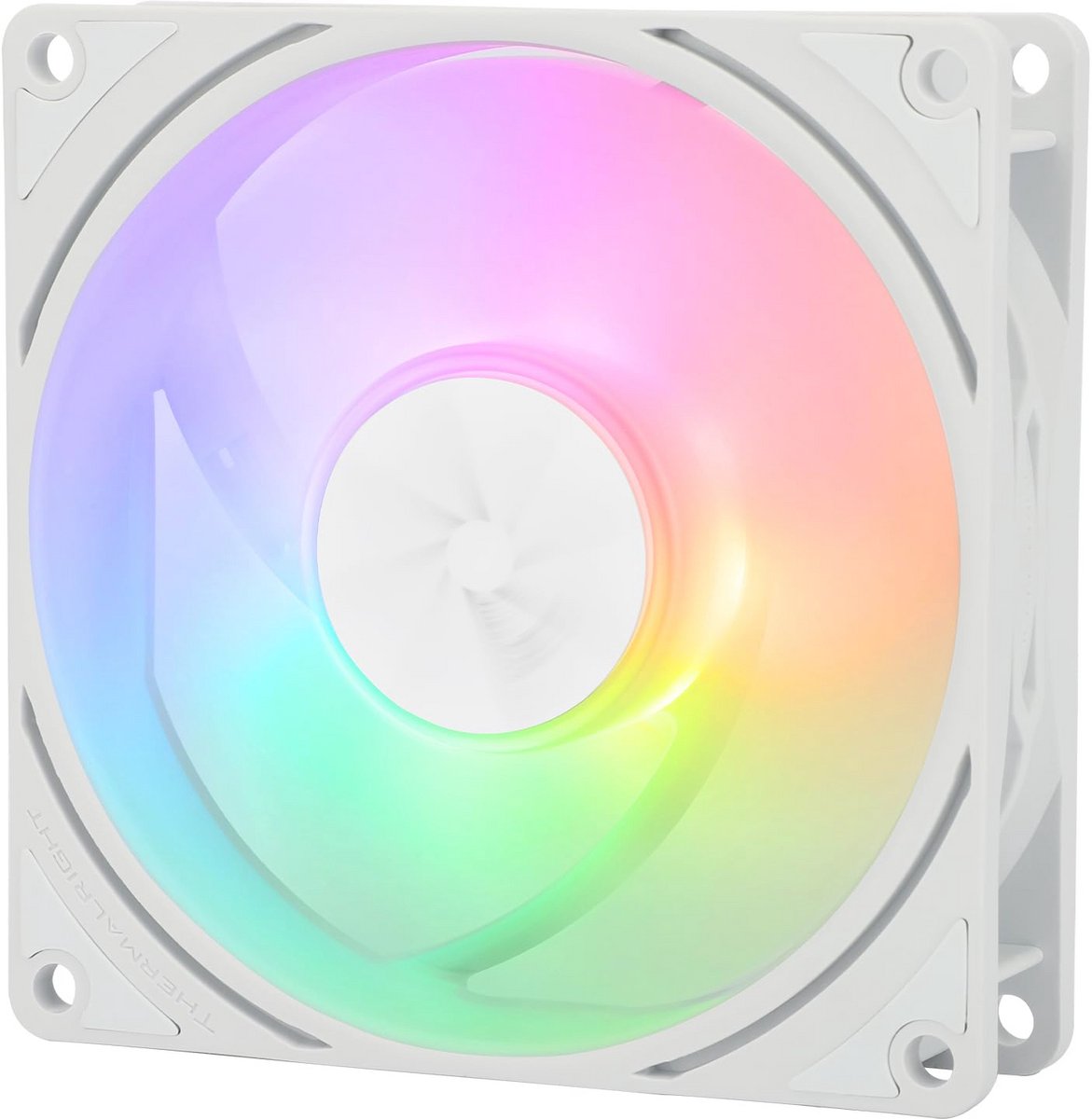 Stille 92 mm PWM CPU Ventilator voor PC met ARGB Verlichting