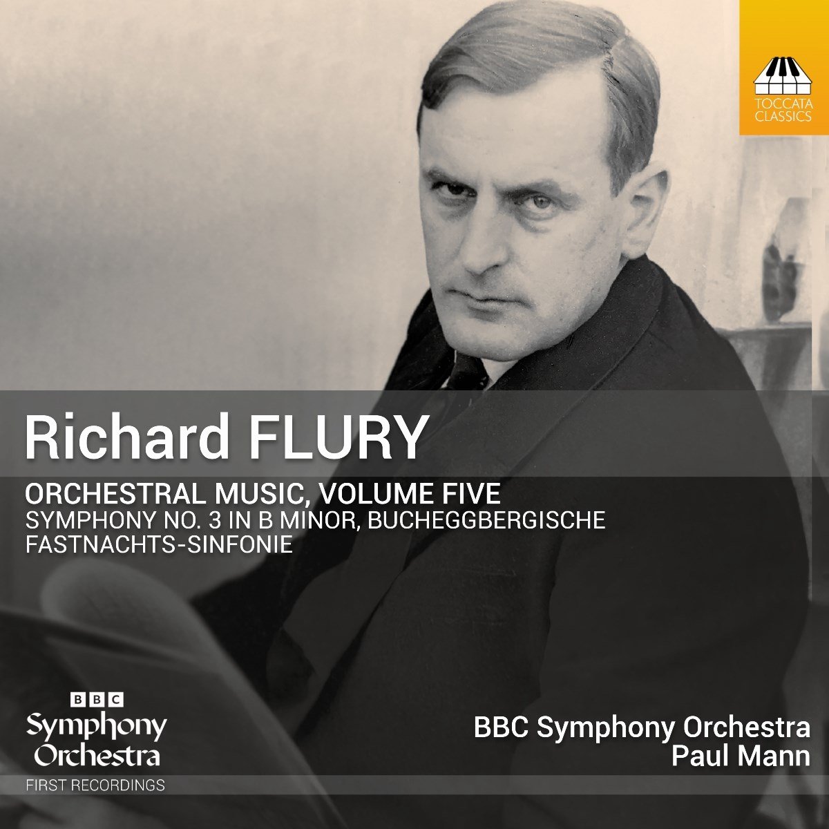 BBC Symphony Orchestra, Paul Mann - Flury: Orchestral Music, Volume Five (CD)