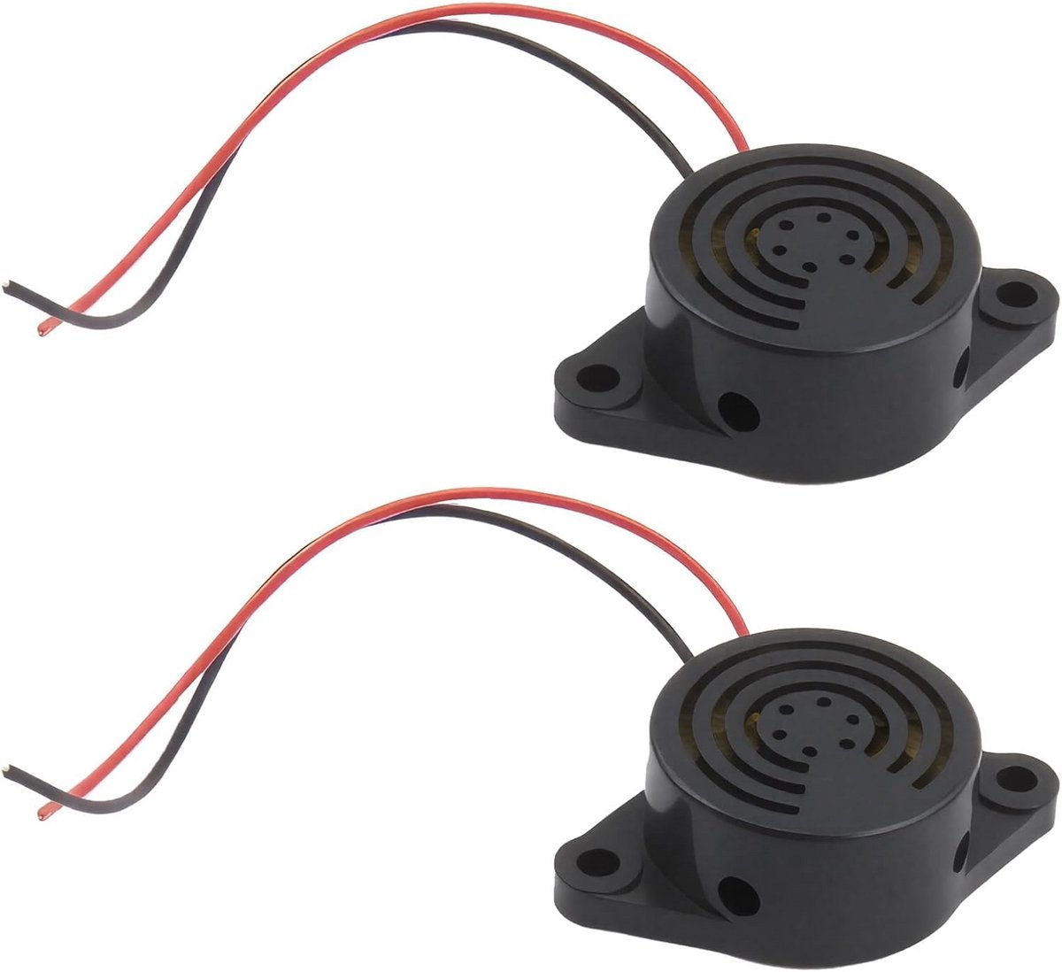 Zoemalarm met hoge decibel - Elektronische pieptoon 2 stuks voor 3-24V toepassingen