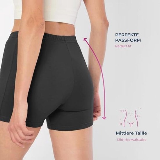 Dames Viscose Shorts Korte Broek — afbeelding 3