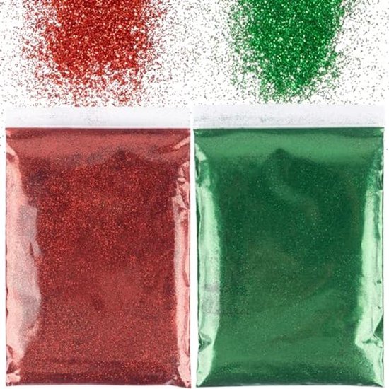 Knutselspullen Kneedgum glitter 4 assorti - Blik op Hout