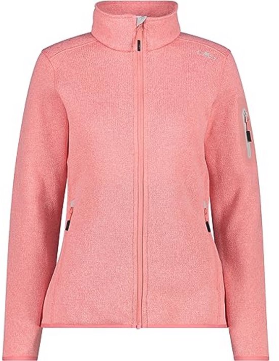 killtec dames Gebreid fleecejack/fleecejack met opstaande kraag KOW 111 WMN KNT FLC JCKT, dunkelnavy, 50, 41800-000