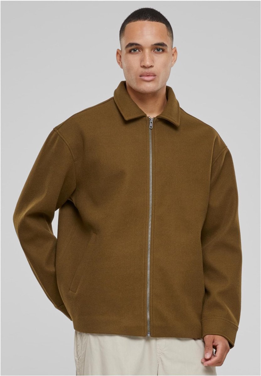 Urban Classics Basic Blouson Jacket L Olijfgroen