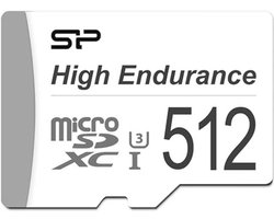 512GB UHS-I microSDXC geheugenkaart met hoge duurzaamheid – ideaal voor beveiligingscamera’s en dashcamera’s