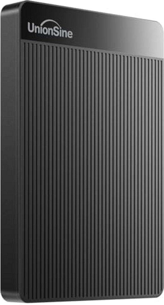UnionSine Externe Harde Schijf 320GB Ultra Slim Draagbare Harde Schijf USB 3.0 HDD Opslag Compatibel voor PC, Mac, Laptop, Xbox, Xbox One, PS4 (Zwart) HD-006