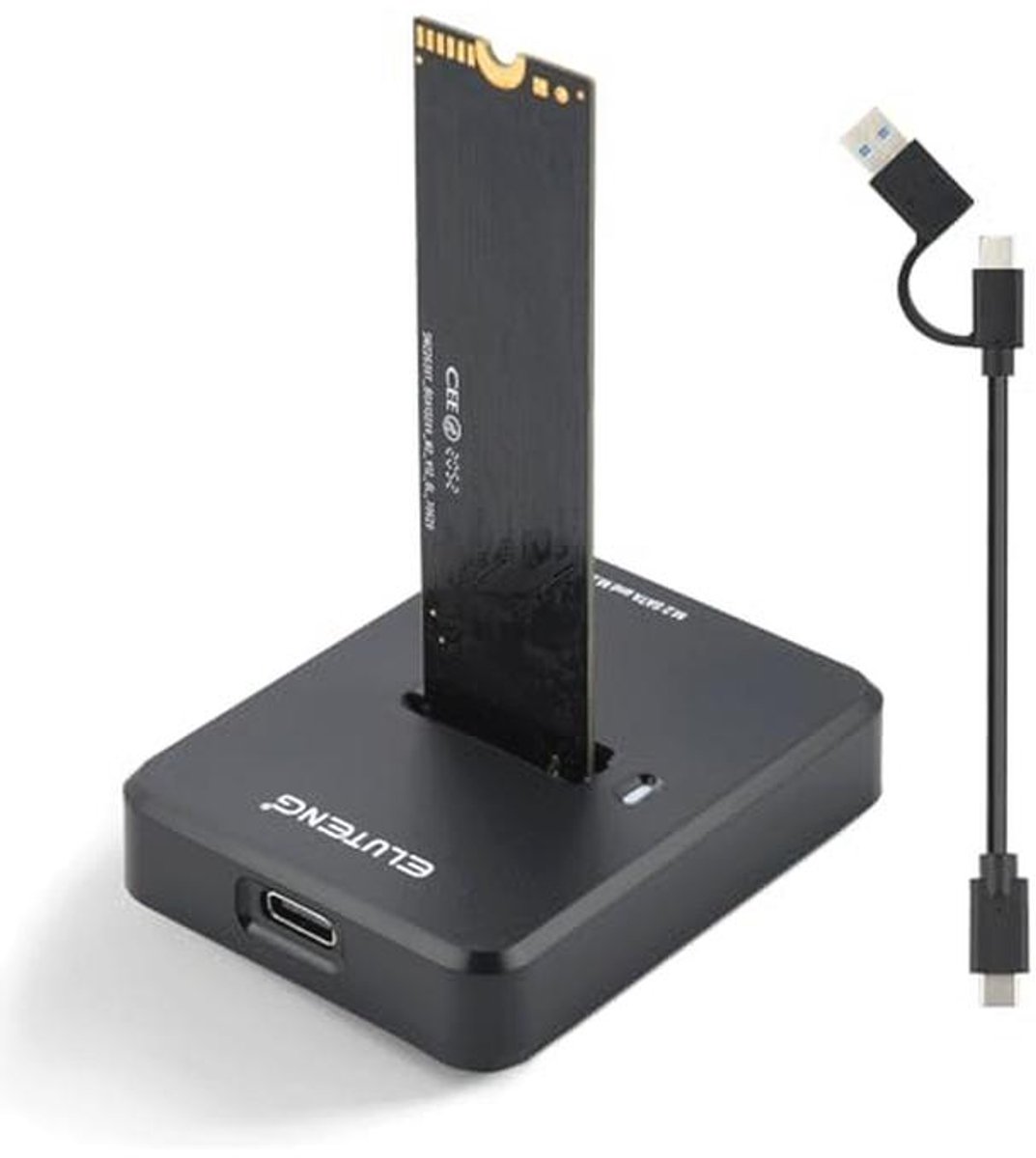 M.2 NVME & SATA Dockingstation - Externe SSD Behuizing met USB 3.1 10 Gbps