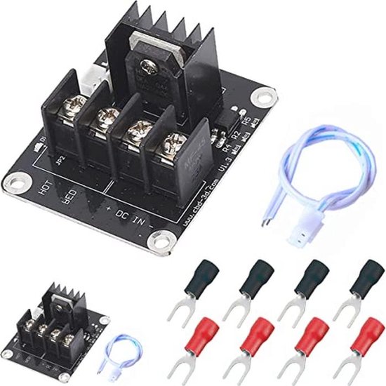 Warmte Bed Power Module voor 3D Printers - 25A Hoge Stroom Accessoire | bol