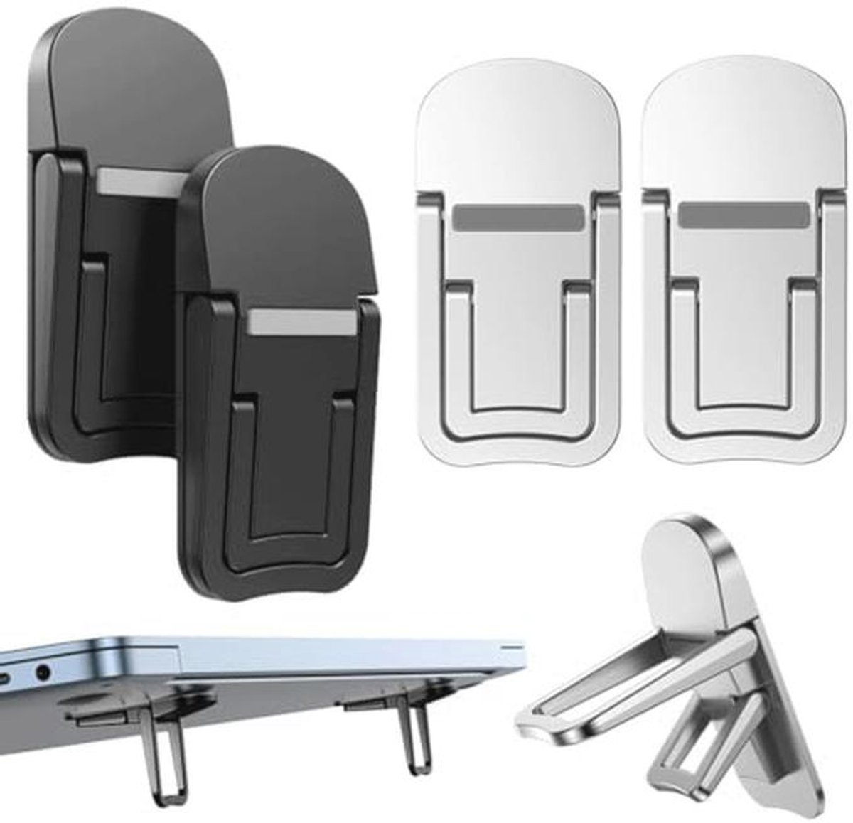 Mini Laptopstandaard - Opvouwbaar en Ergonomisch Design voor Comfortabel Werken