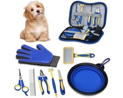 Huisdierverzorgingsset voor het reinigen van huisdieren