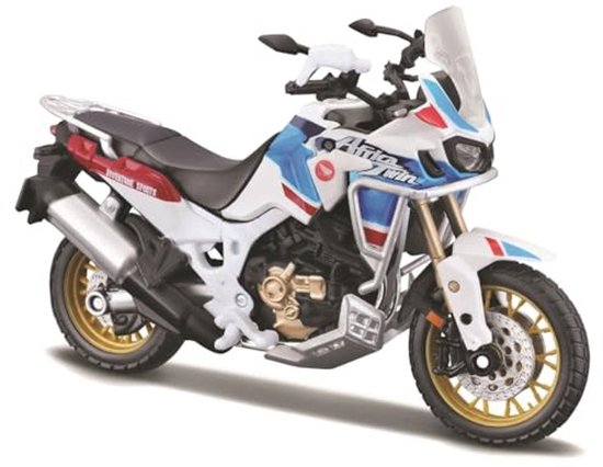 Modèle détaillé 1:18 de la motocyclette Honda Africa Twin Adventure