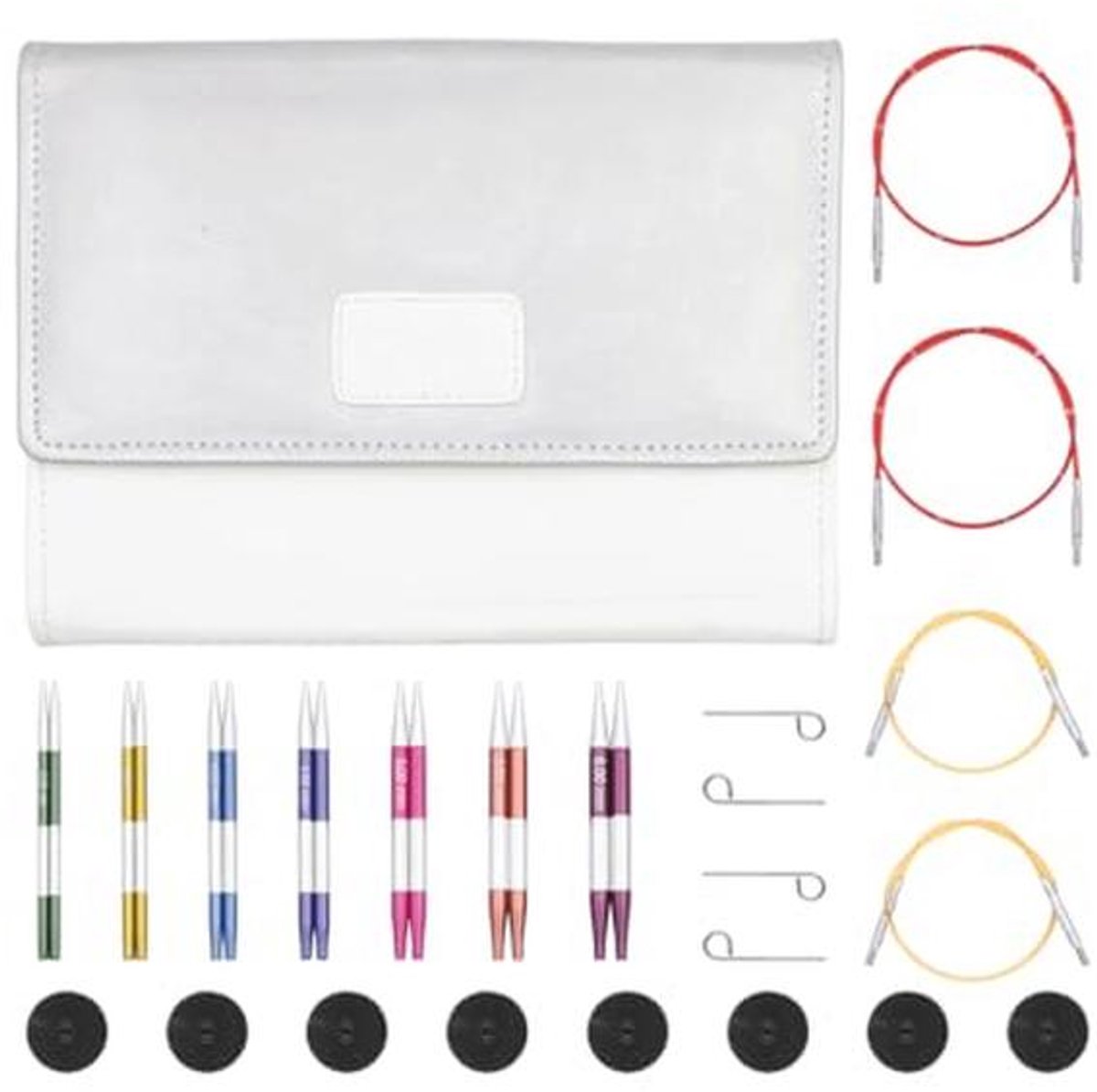 Verwisselbare breinaaldpunten set met accessoires voor creatieve handwerkliefhebbers