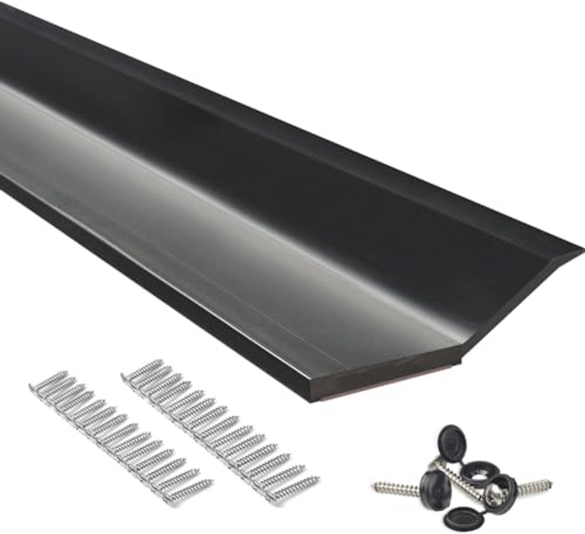 Garagedeurafdichting rubber weerstrippen 34.4FT universele afdichting