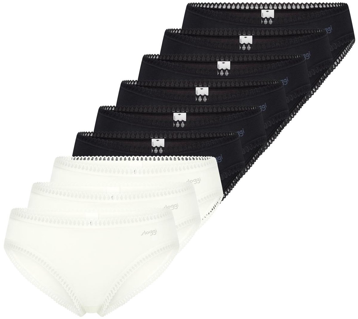 sloggi Dames slip / onderbroek 9 pack GO Crush