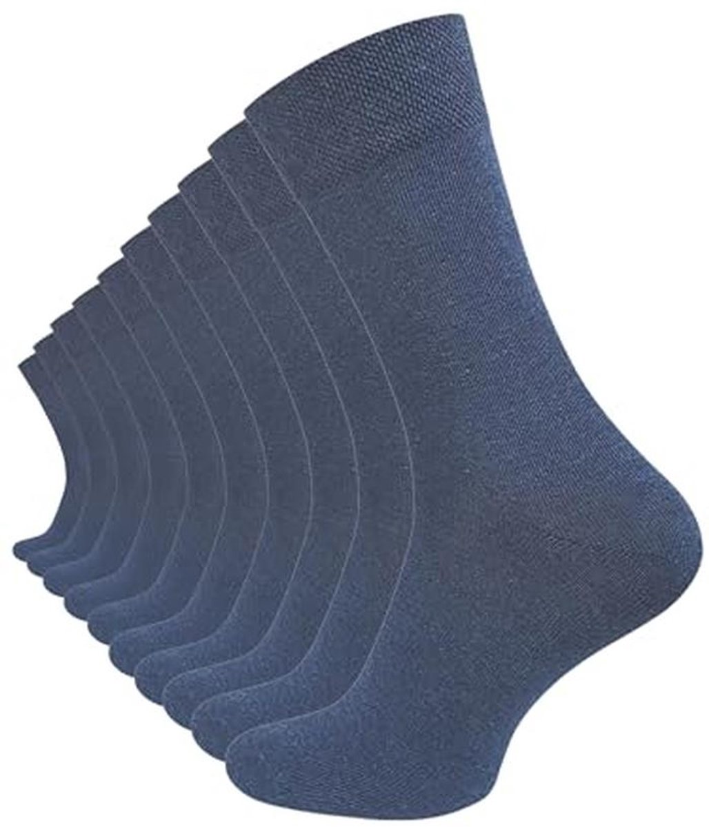 Comfortsokken zonder elastische tailleband voor dames en heren - 80% katoen, naadvrij en ademend