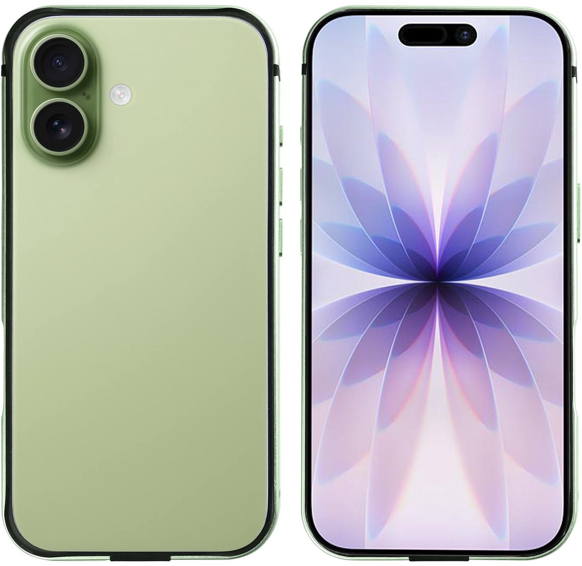 Rixus Crash Guard Case For Apple iPhone 17 Light Green