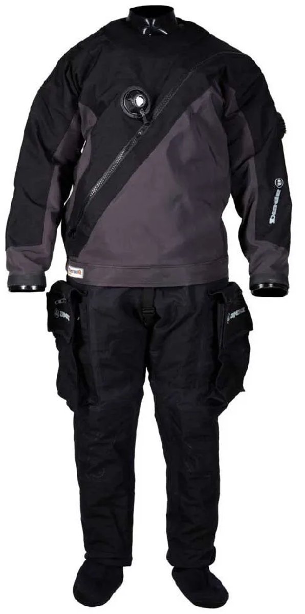 Apeks Thermiq Adv Dames Droogpak Zwart M Vrouw