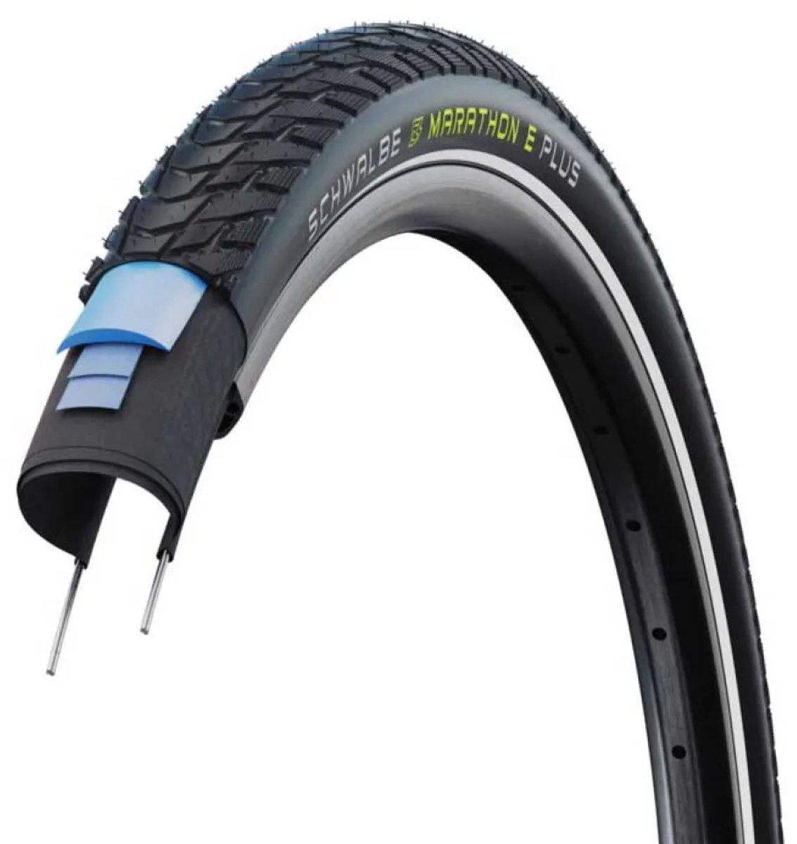 Buitenband Schwalbe Marathon E-Plus Performance Line 28 x 2.20 / 55-622 mm - zwart met reflectie — cadeau in Eten & Drinken - foto 6