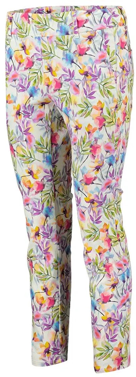 Alberto Lucy-cr Summer Flowers Wr Broek Veelkleurig 36 Vrouw van Merkloos — afbeelding 2