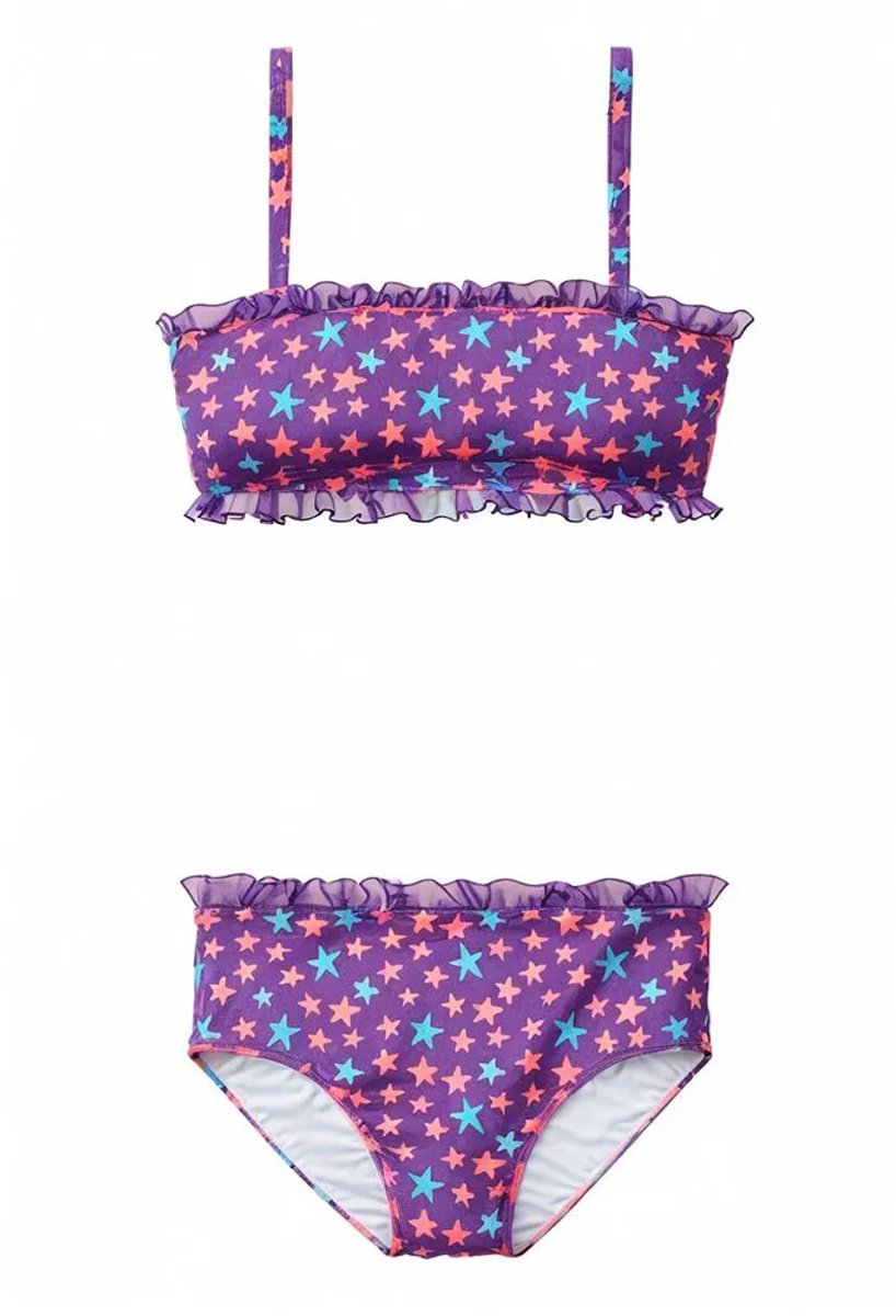 Aquafeel 25775 Bikini Paars 122 cm Meisje