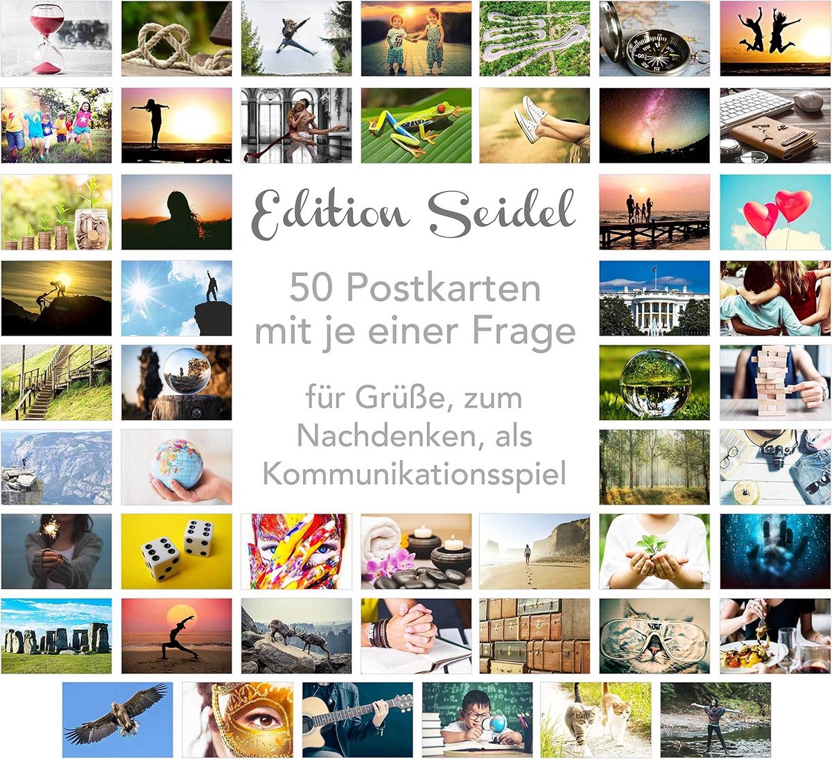 Premium Ansichtenkaarten voor Motivatie en Communicatie - 50 Stuks
