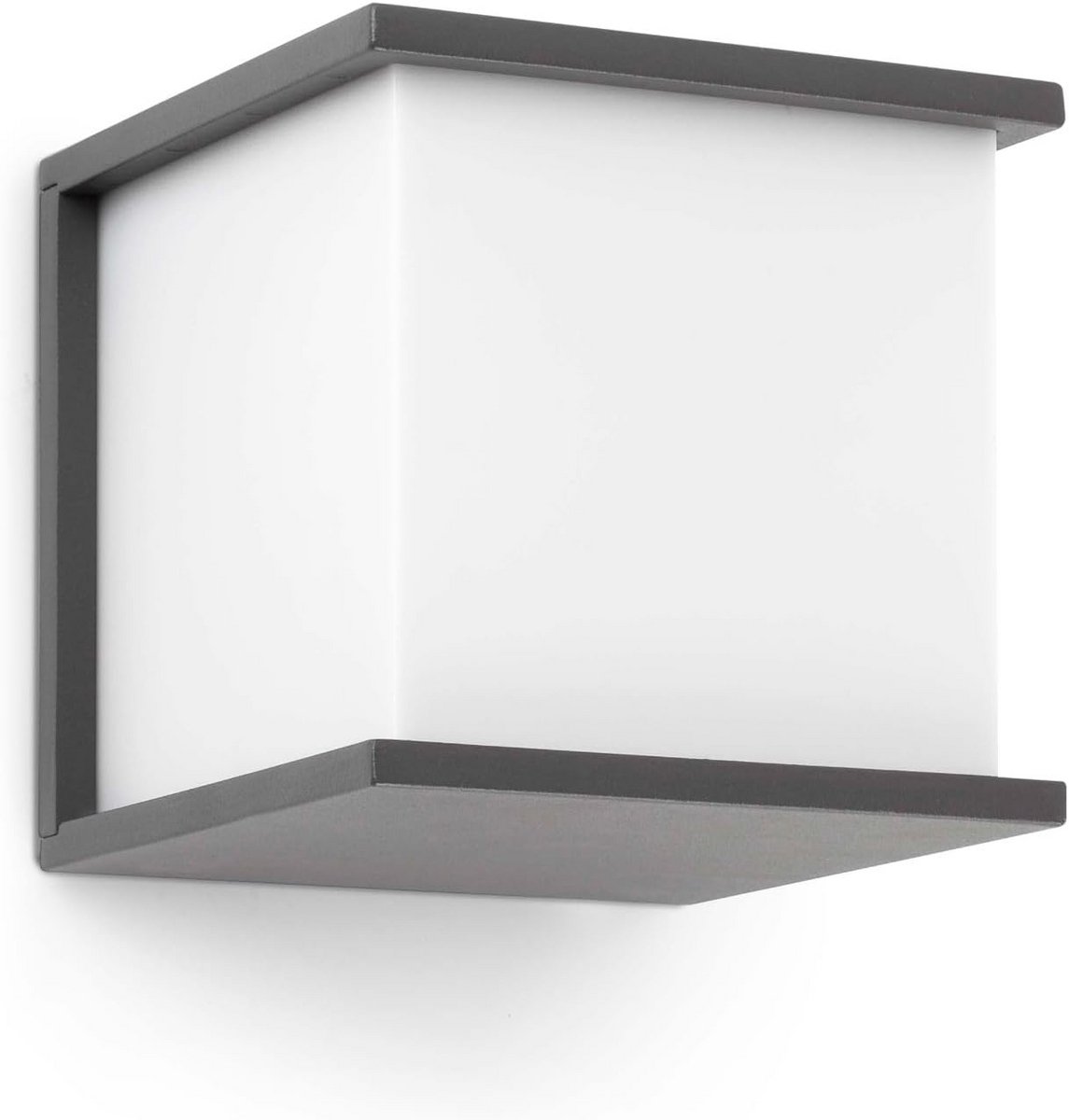 Aplique Wandlamp E27 60W - Donkergrijs