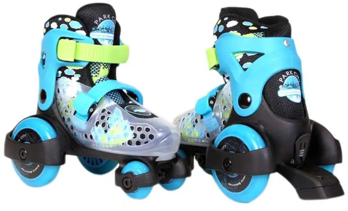 Park City Baby Quad Rolschaatsen Blauw EU 26-29