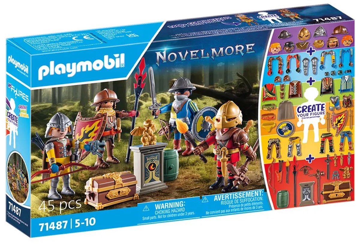 PLAYMOBIL Novelmore My Figures Ridders van Novelmore - 71487 — afbeelding 14