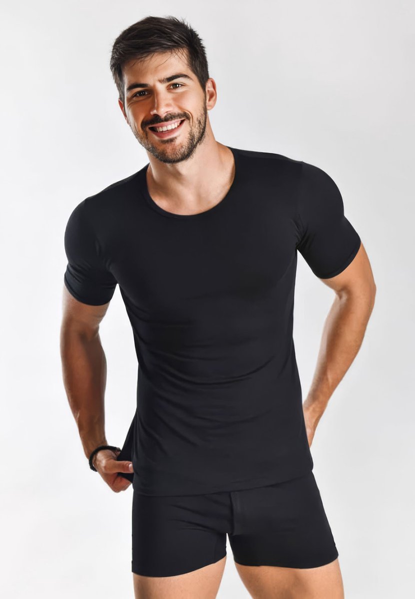BASIC MAX T-shirt Heren 5 Pak